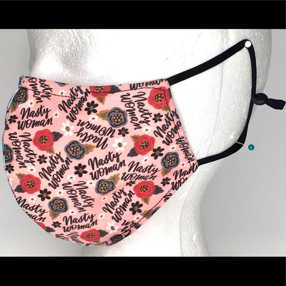 Nasty Woman Political Face Mask